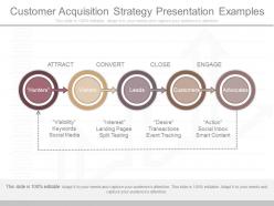 Ppt Customer Acquisition Strategy Presentation Examples
