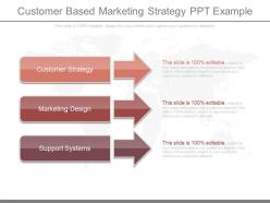 Ppt customer based marketing strategy ppt example