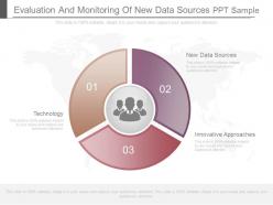 Ppt evaluation and monitoring of new data sources ppt sample