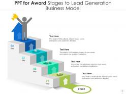 Ppt for award business leadership grow awareness price manufacturing