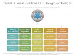 Ppt Global Business Solutions Ppt Background Designs