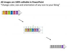 Ppt horizontal flow of social network powerpoint backgrounds steps business templates 6 stages