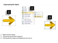 Ppt linear demo create flow chart powerpoint arrow showing the steps business templates 3 stages