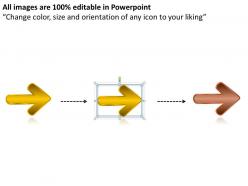 Ppt linear flow system business powerpoint templates 4 stages