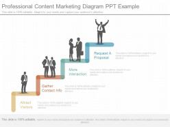 Ppt professional content marketing diagram ppt example