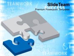 Ppt puzzle powerpoint templates business teamwork slide
