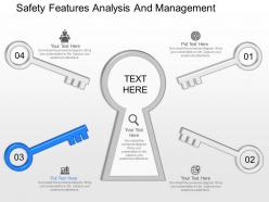 Ppt safety features analysis and management powerpoint template