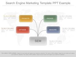Ppt search engine marketing template ppt example