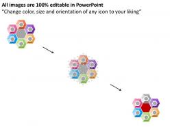 8991760 style circular hub-spoke 6 piece powerpoint presentation diagram infographic slide
