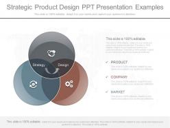 Ppt strategic product design ppt presentation examples