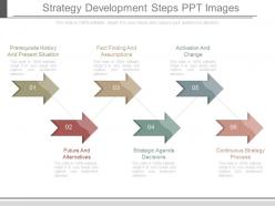Ppt strategy development steps ppt images