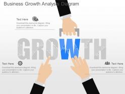 Ppts business growth analysis diagram powerpoint template