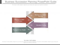 Ppts business succession planning powerpoint guide