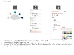 27019458 style technology 1 cloud 5 piece powerpoint presentation diagram infographic slide