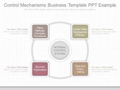 Ppts Control Mechanisms Business Template Ppt Example