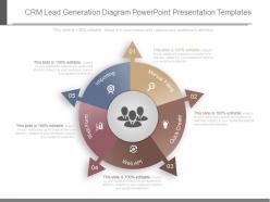 Ppts Crm Lead Generation Diagram Powerpoint Presentation Templates