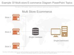 Ppts example of multi store e commerce diagram powerpoint topics