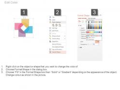 Ppts four staged tags for business analytics flat powerpoint design