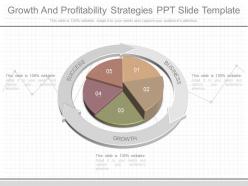 Ppts growth and profitability strategies ppt slide template