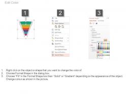 Ppts sales process funnel map for lead generation powerpoint slides