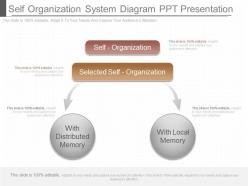 Ppts self organization system diagram ppt presentation