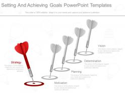 Ppts setting and achieving goals powerpoint templates