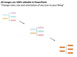 Ppts vertical timeline for business agenda elaboration flat powerpoint design