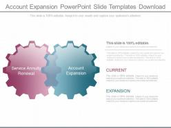Pptx account expansion powerpoint slide templates download