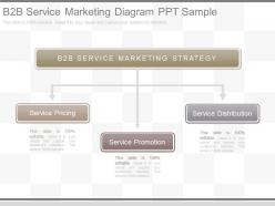 Pptx b2b service marketing diagram ppt sample