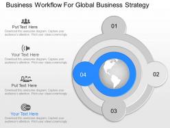 Pptx business workflow for global business strategy powerpoint template
