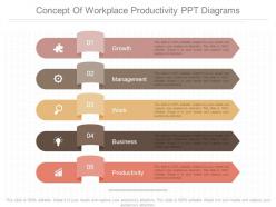 Pptx concept of workplace productivity ppt diagrams