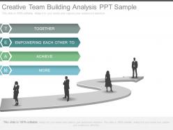 Pptx creative team building analysis ppt sample