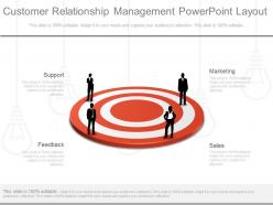 Pptx customer relationship management powerpoint layout