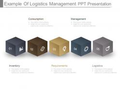 Pptx example of logistics management ppt presentation