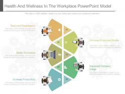 Pptx health and wellness in the workplace powerpoint model