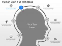 Pptx human brain full with ideas powerpoint template