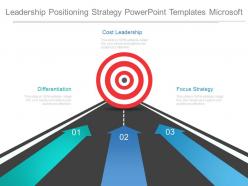 Pptx leadership positioning strategy powerpoint templates microsoft