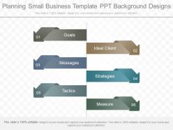 Pptx planning small business template ppt background designs