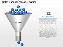 Pptx sales funnel process diagram powerpoint template