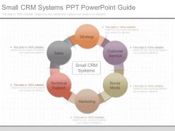 Pptx small crm systems ppt powerpoint guide