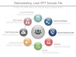 Pptx telemarketing lead ppt sample file