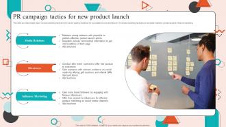 PR Campaign Tactics For New Product Launch