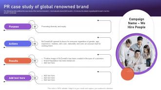 PR Case Study Of Global Renowned Brand Positioning Strategies To Boost Online MKT SS V
