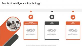 Practical Intelligence Psychology In Powerpoint And Google Slides Cpb