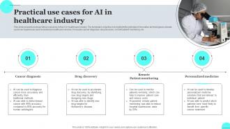 Practical Use Cases For Ai In Healthcare Industry FIO SS