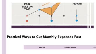 Practical Ways To Cut Monthly Expenses Fast PPT Slides AT