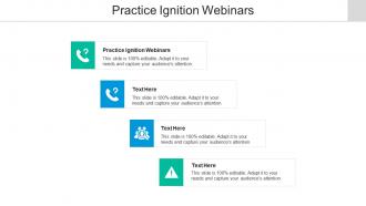 Practice ignition webinars ppt powerpoint presentation layouts graphics download cpb