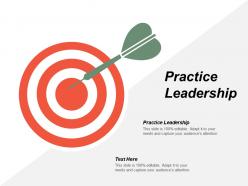 Practice leadership ppt powerpoint presentation icon professional cpb