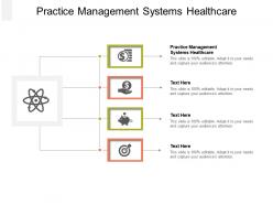 Practice management systems healthcare ppt powerpoint presentation ideas topics cpb
