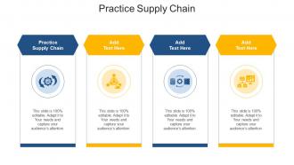 Practice Supply Chain Ppt Powerpoint Presentation Infographics Outfit Cpb